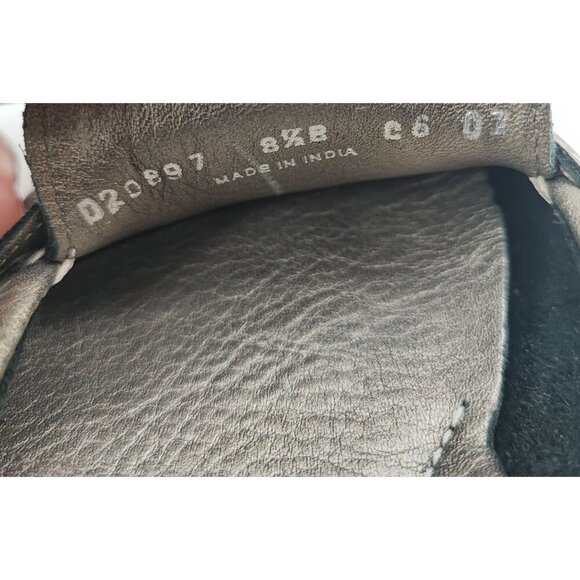 Cole Haan Women’s Gunmetal Green Leather Loafers Size 8.5 - Picture 9 of 10